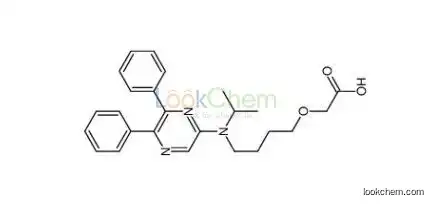 2-(4-((5,6-diphenylpyrazin-2-yl)(isopropyl)amino)butoxy)acetic acid