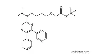 2-{4-[N-(5,6-diphenylpyrazin-2-yl)-N-isopropylamino]butyloxy}acetic acid tert-butylester(475084-96-9)