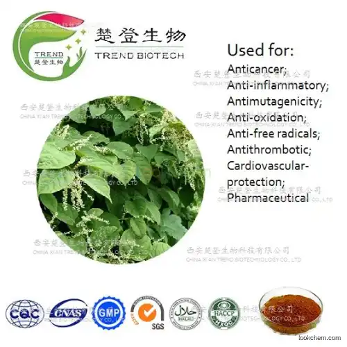 Factory supply pure resveratrol Resveratrol10%,20%，50%，98% HPLC powder stock(501-36-0)