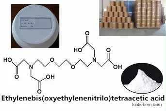 Ethylenebis(oxyethylenenitrilo)tetraacetic acid CAS NO :67-42-5