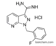 1-(2-Fluorobenzyl)-1H-pyrazolo[3,4-b]pyridine-3-carboximidamide hydrochloride