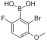 2-Bromo-6-fluoro-3-methoxyphenylboronic acid