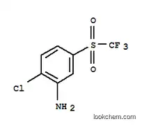 Benzenamine,2-chloro-5-[(trifluoromethyl)sulfonyl]- CAS NO.779-87-3