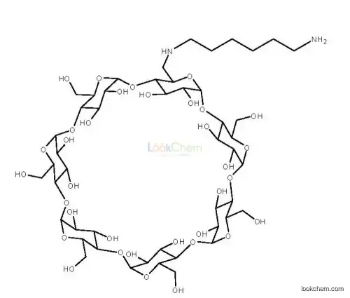 Mono-(6-(1,6-hexamethylenediamine)-6-deoxy)-beta-Cyclodextrin(131991-61-2)