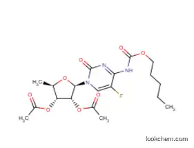 162204-20-8 5`-deoxy-5-fluore-N-[(pentoyloxy)carbonyl]cytidine 2`,3`-diacetate