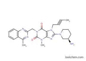 8-[(3R)-3-Amino-1-piperidinyl]-7-(2-butynyl)-3,7-dihydro-3-methyl-1-[(4-methyl-2-quinazolinyl)methyl]-1H-purine-2,6-dione