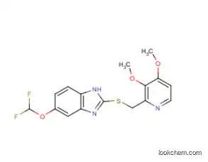 5-Difluoromethoxy-2-{[(3,4-dimethoxy-2-pyridinyl)methyl]thio}-1H-benzimidazole