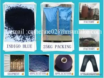 Sale Indigo Blue 94% for cotton /denim yarn