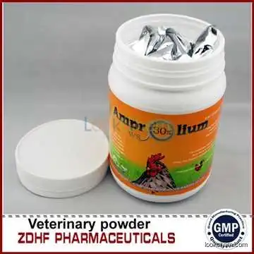 Animal Anticoccidials Products 20% Water Soluble Powder Amprolium For Calves Goats