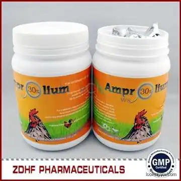 Animal Anticoccidials Products 20% Water Soluble Powder Amprolium For Calves Goats