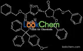 (2R,3S,5S)-3-(Benzyloxy)-5-[2-[[(4-Methoxyphenyl)diphenylMethyl]aMino]-6-(benzyloxy)-9H-purin-9-yl]-2-(benzyloxyMethyl)cyclopentanone