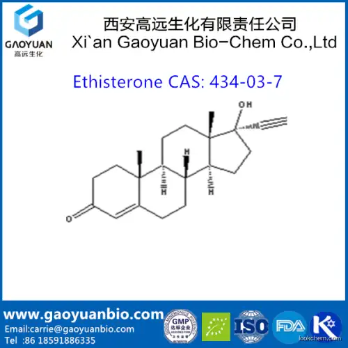 Ethisterone  CAS: 434-03-7
