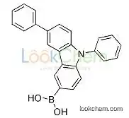 C24H18BNO2 CAS:1133058-06-6 B-(6,9-Diphenyl-9H-carbazol-3-yl)boronic acid