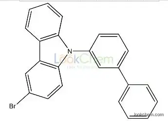 C24H16BrN CAS:1428551-28-3 9-([1,1'-biphenyl]-3-yl)-3-broMo-9H-carbazole