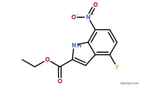 913287-14-6 4-Fluoro-7-nitro 1H-indole-2-ethyl carboxylate
