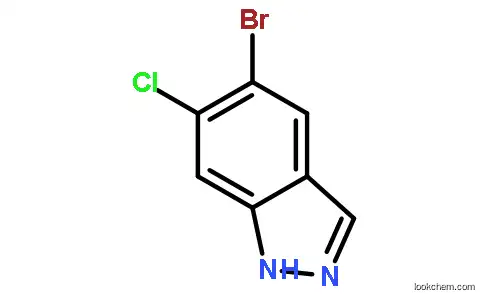 1H-Indazole, 5-broMo-6-chloro-