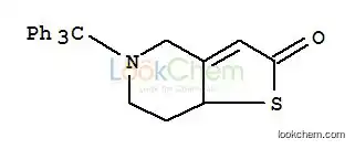 5,6,7,7a-Tetrahydro-5-(triphenylmethyl)thieno[3,2-c]pyridinone