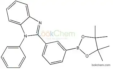 High purity 1-Phenyl-2-[3-(4,4,5,5-tetramethyl-1,3,2-dioxaborolan-2-yl)phenyl]-1H-benzimidazole