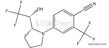 High purity 4-((R)-2-((R)-2,2,2-trifluoro-1-hydroxyethyl)pyrrolidin-1-yl)-2-trifluoroMethyl)benzonitrile(LGD-4033)