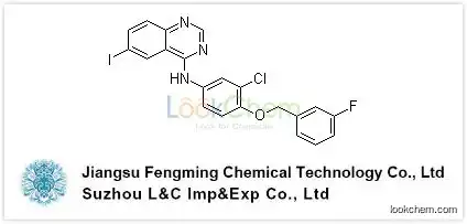 N-[3-Chloro-4-(3-fluorobenzyloxy)phenyl]-6-iodoquinazolin-4-amine;high quality