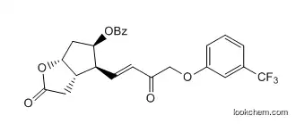 Travoprost intermediate, (3aR,4R,5R,6aS)-5-(Benzoyloxy)hexahydro-4-[(1E)-3-oxo-4-[3-(trifluoromethyl)phenoxy]-1-buten-1-yl]-2H-cyclopenta[b]furan-2-one