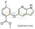 ABT-199 Intermediates, Methyl 2-((1H-pyrrolo[2,3-b]pyridin-5-yl)oxy)-4-fluorobenzoate, CAS No.1235865-75-4, ABT-199 Intermediate, Venetoclax intermediate
