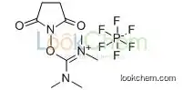 265651-18-1   C9H16F6N3O3P   N,N,N',N'-Tetramethyl-O-(N-succinimidyl)uronium hexafluorophosphate
