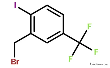 2-Iodo-5-(trifluoromethyl)benzyl bromide