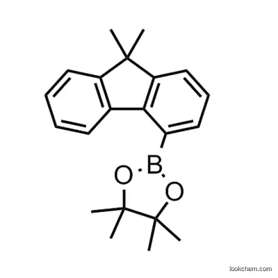2-(9,9-dimethyl-9H-fluoren-4-yl)-4,4,5,5-tetramethyl-1,3,2-dioxaborolane