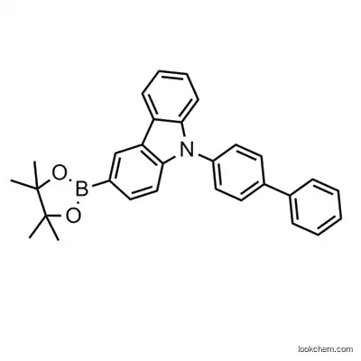 9-([1,1'-biphenyl]-4-yl)-3-(4,4,5,5-tetramethyl-1,3,2-dioxaborolan-2-yl)-9H-carbazole