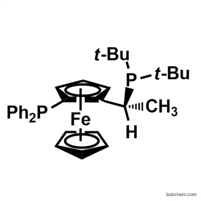 (R)-1-[(S)-2-(Diphenylphosphino)ferrocenyl]ethyldi-tert-butylphosphine(155830-69-6)