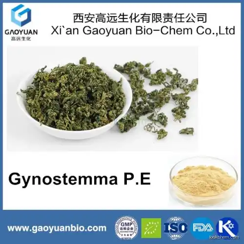 Organic gynostemma extract with gypenoside for antiaging by xi'an gaoyuan factory