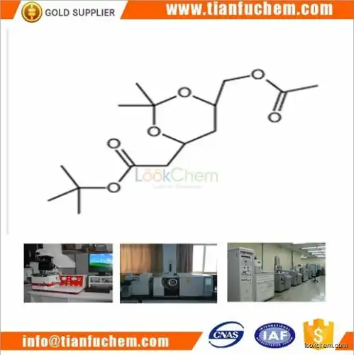 TIANFU-CHEM CAS:1540426-95-6 (4R-Cis)-6-[(Acetyloxy) methyl]-2,2-Dimethyl-1,3-Dioxane-4-Acetic Acid,1,1-Diemthyethyl Ester