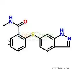 2-(1H-indazol-6-ylthio)-N-methylbenzamide