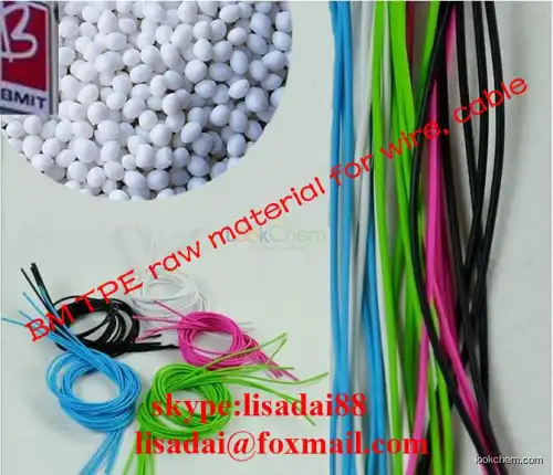 ROHS SGS Thermoplastic Elastomer Resin TPE Granules for Cable & Wire