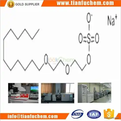 TIANFU-CHEM CAS:3088-31-1 Sodium 2-(2-dodecyloxyethoxy)ethyl sulphate