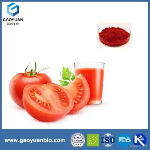 High quality and real natural tomato extract powder with lycopene by xi'an gaoyuan factory
