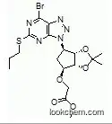 Acetic acid, 2-[[(3aR,4S,6R,6aS)-6-[7-bromo-5-(propylthio)-3H-1,2,3-triazolo[4,5-d]pyrimidin-3-yl]tetrahydro-2,2-dimethyl-4H-cyclopenta-1,3-dioxol-4-yl]oxy]-, methyl ester