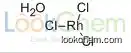 13569-65-8  Cl3H6O3Rh  Rhodium chloride trihydrate