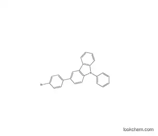 3-(4-bromophenyl) -9-phenyl-9H- carbazoleCAS NO.:1028647-93-9(1028647-93-9)