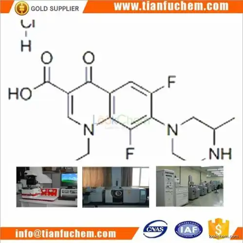 TIANFU-CHEM CAS:98079-52-8 	Lomefloxacin hydrochloride