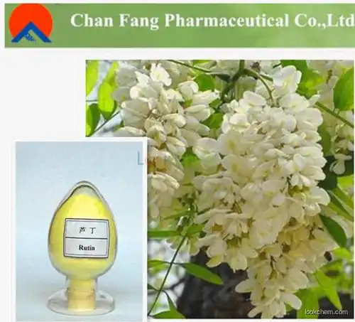 100% Natural Sophora Japonica Flower Extract 98% Rutin(153-18-4)