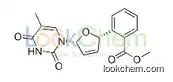 122567-97-9    C17H16N2O5    [(2S,5R)-5-(5-methyl-2,4-dioxo-pyrimidin-1-yl)-2,5-dihydrofuran-2-yl]methyl benzoate
