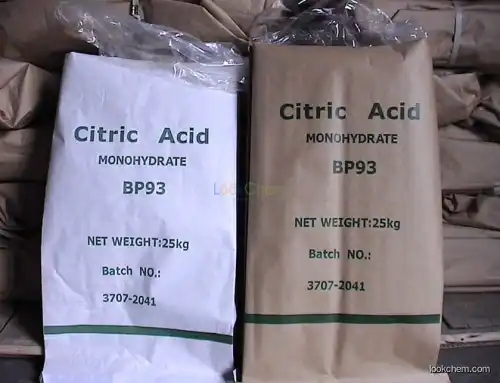 Citric Acid Monohydrate Food Grade CAS No.: 5949-29-1