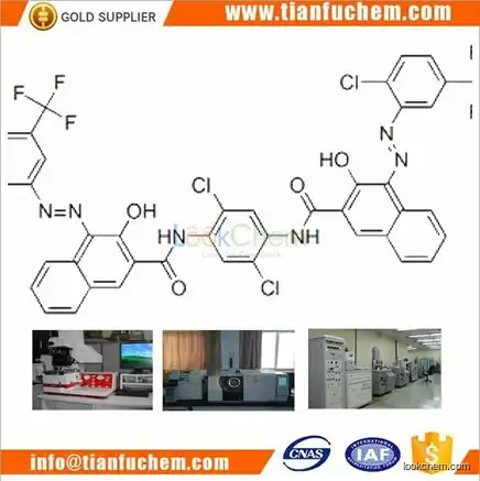 TIANFU-CHEM CAS:52238-92-3 N,N'-(2,5-dichloro-1,4-phenylene)bis[4-[[2-chloro-5-(trifluoromethyl)phenyl]azo]-3-hydroxynaphthalene-2-carboxamide]