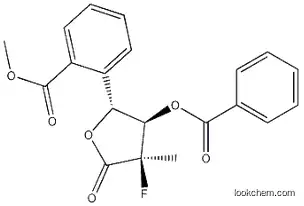 (2R)-2-Deoxy-2-fluoro-2-methyl-D-erythropentonic acid gamma-lactone3,5-dibenzoate