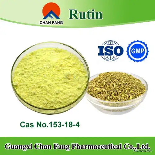 Nautral plant/herbal  extract 95%/98* rutin(Yellow powder)(153-18-4)