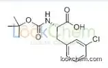 114873-03-9    C14H18ClNO4   (S)-N-BOC-3-Chlorophenylalanine
