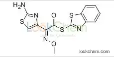 S-2-Benzothiazolyl 2-amino-alpha-(methoxyimino)-4-thiazolethiolacetate