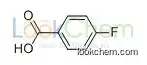 456-22-4  C7H5FO2  4-Fluorobenzoic acid